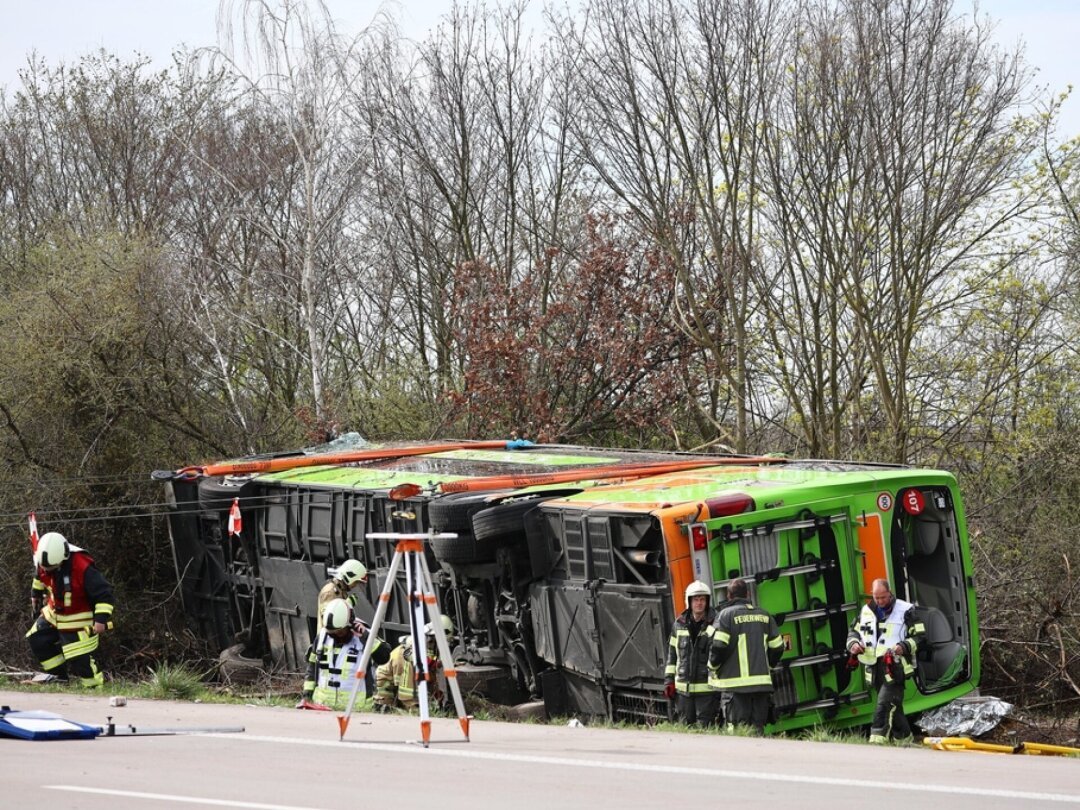 L'accident s'est produit sur une autoroute près de Leipzig.