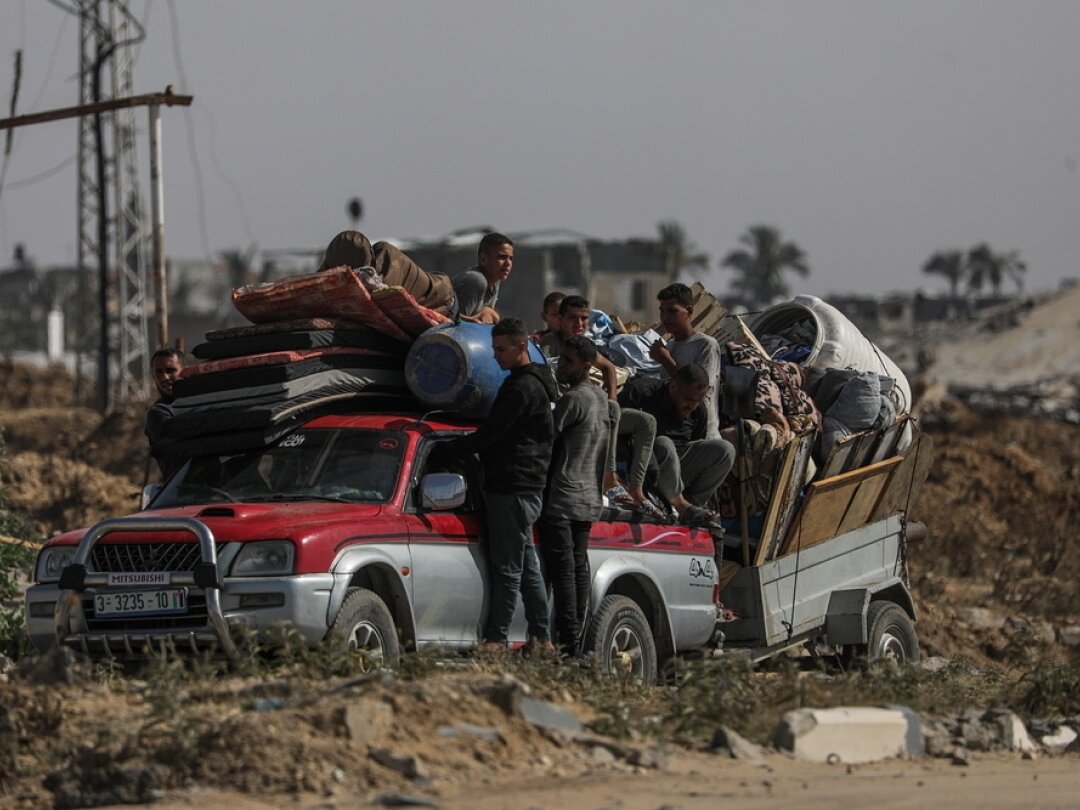 Plus de 110'000 personnes ont quitté Rafah ces derniers jours.