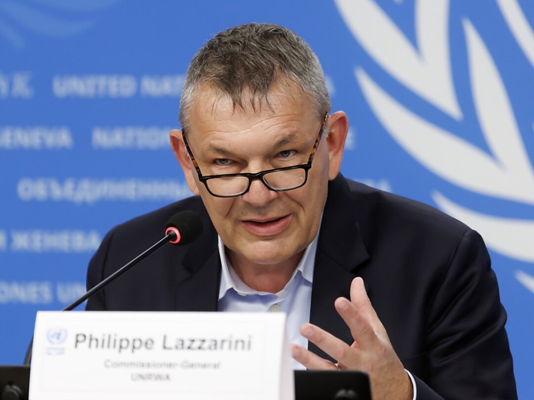 Pour Philippe Lazzarini, la Suisse ne doit pas mettre fin à son aide à l'UNRWA.