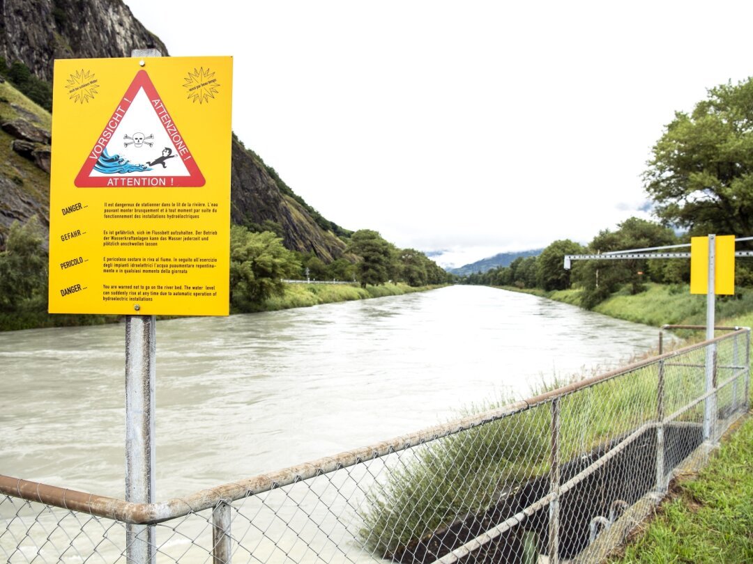 La future correction du Rhône devrait mieux protéger la région des crues et des innondations (image d'archive).