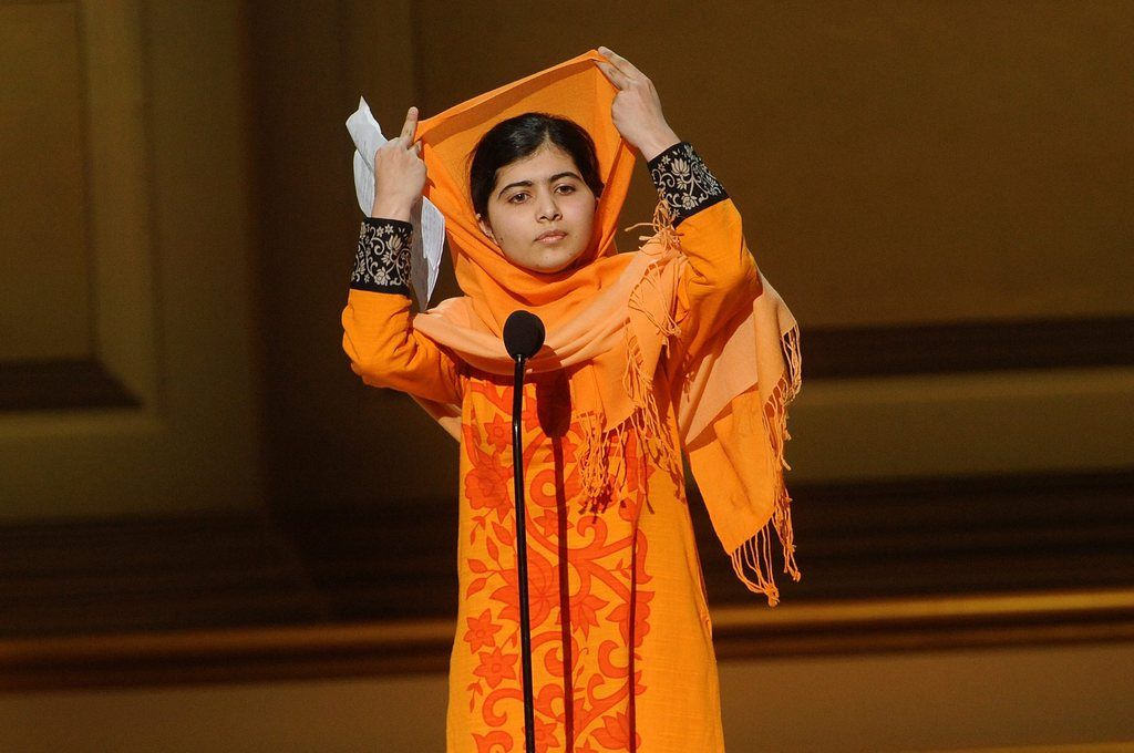 L'adolescente Malala Yousafzaï.