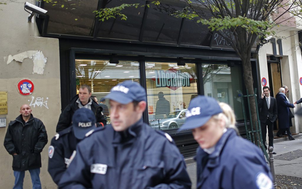 La photographe de "Libération" a été atteint au thorax.