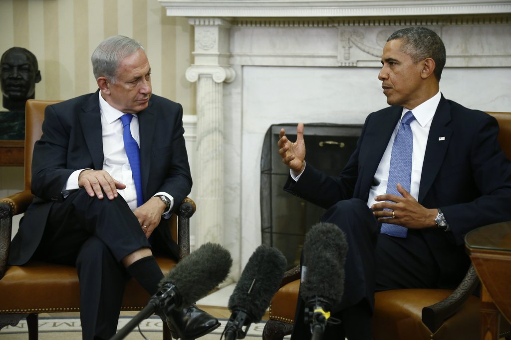 Le 30 septembre 2013, le président Barack Obama recevait Benjamin Netanyahu dans le Salon ovale de la Maison blanche.
