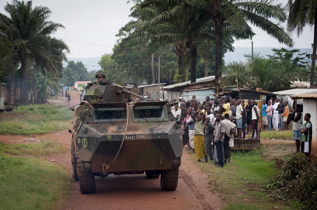 Les opérations de désarmement des milices armées ont commencé lundi à Bangui.