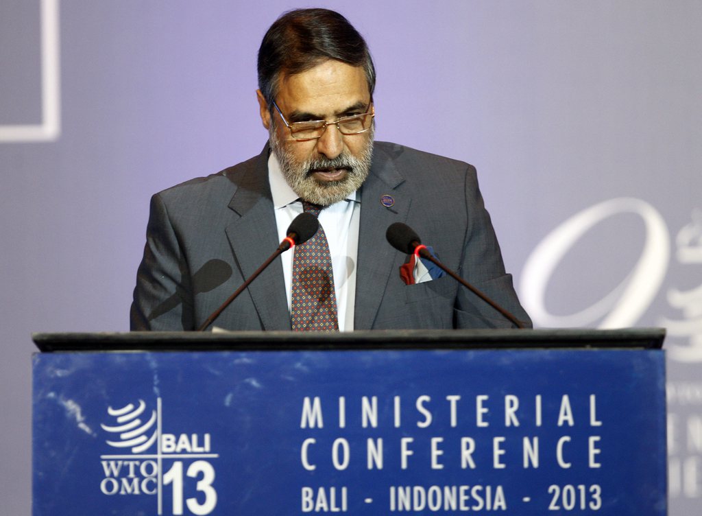 L'impasse se prolonge au troisième jour de la conférence de l'OMC à Bali. Le ministre indien du commerce Anand Sharma a réaffirmé jeudi sa position inflexible sur le dossier de la sécurité alimentaire.