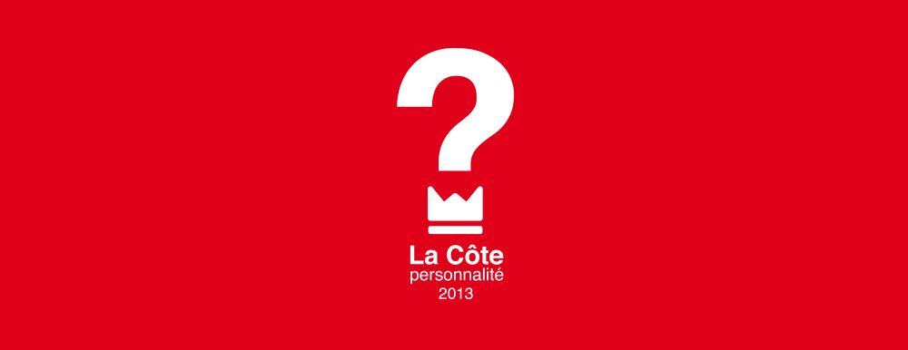 Quelle est la personnalité qui a le plus  marqué La Côte en 2013?