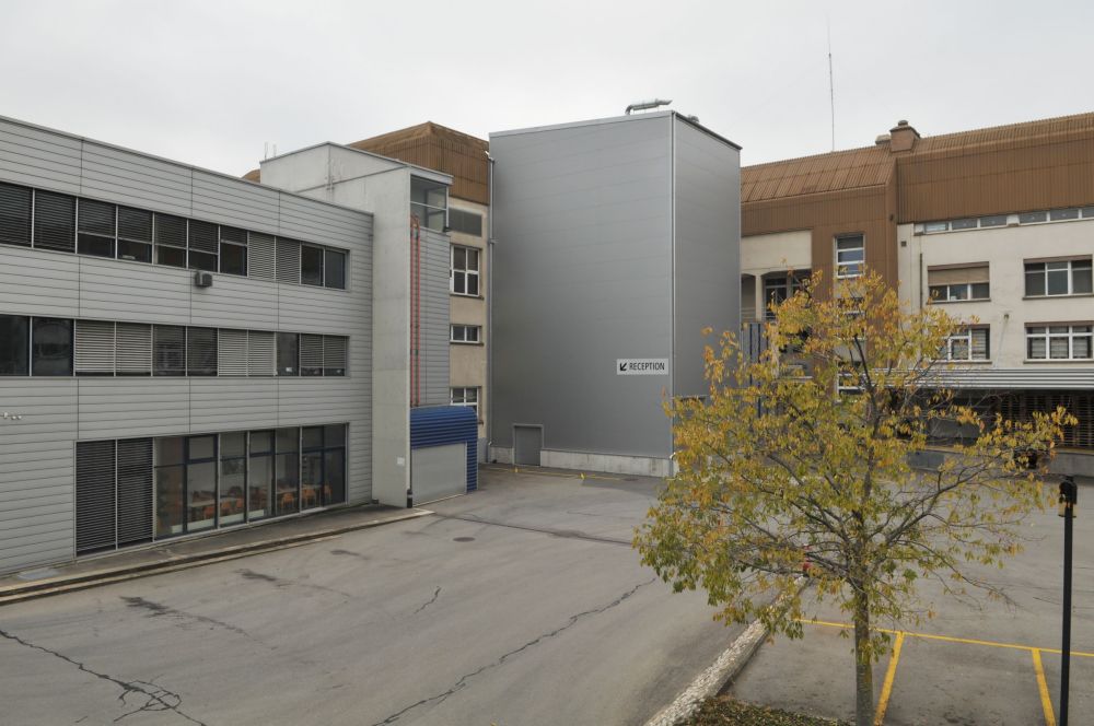 Le bâtiment actuellement occupé par l'usine Pasta Gala. Dès 2015, il ne se fabriquera plus de pâtes alimentaires à Morges.