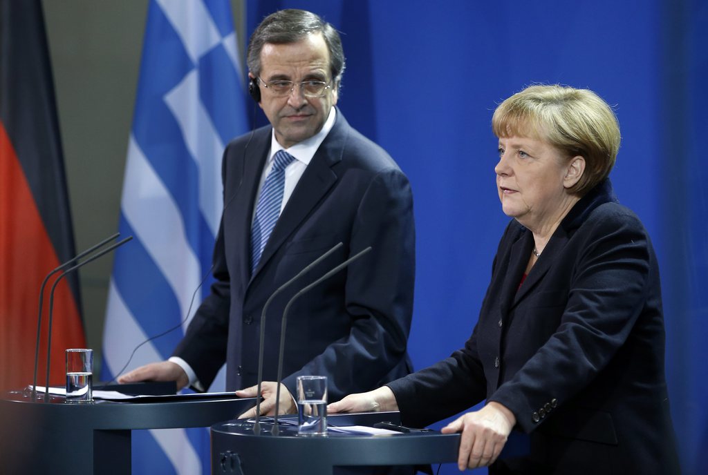 Interrogé lors d'un colloque de chefs d'entreprises et d'experts économiques à Berlin, Antonio Samaras a exclu l'éventualité de voir son pays quitter la zone euro.