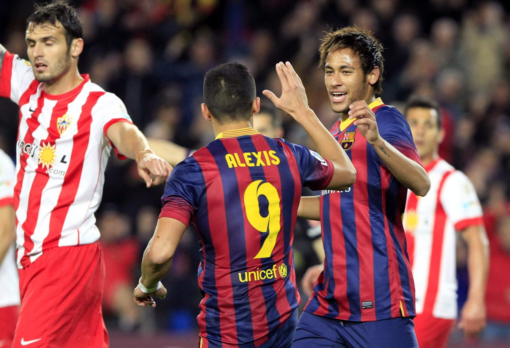 Le Barça d'Alexis Sánchez et Neymar a encore fait parler la poudre au Camp Nou.