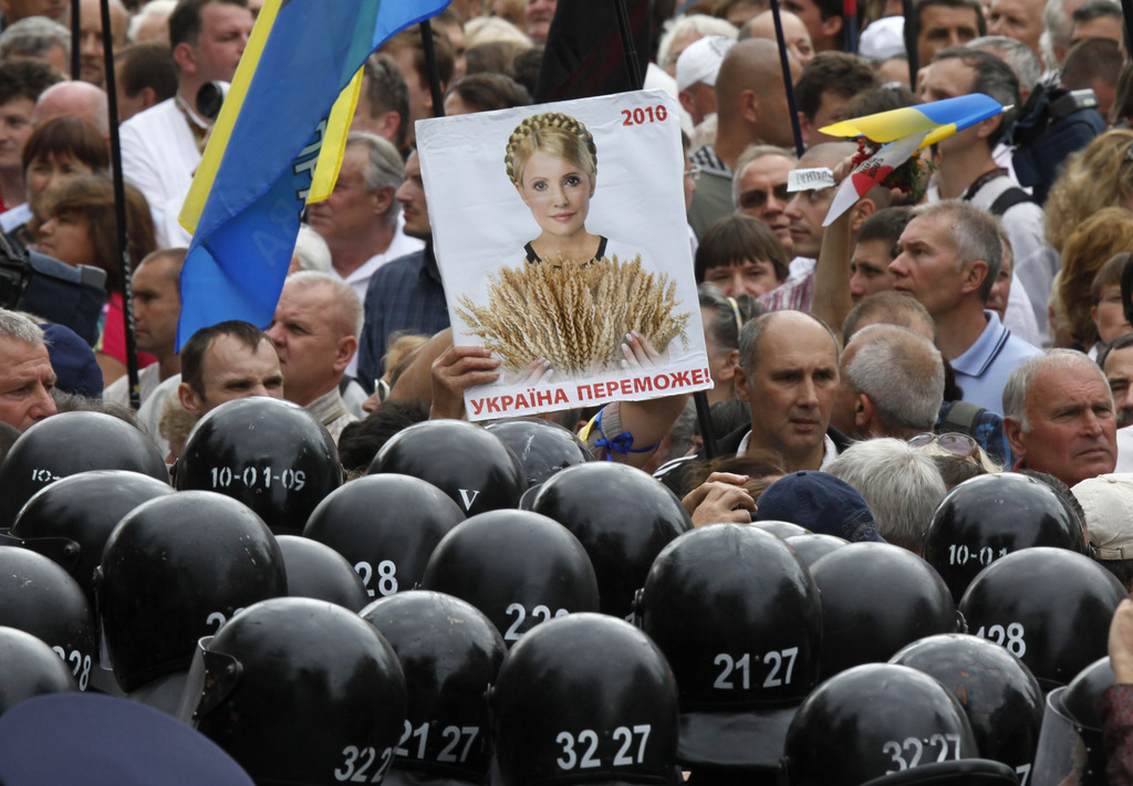 Iouila Timochenko est incarcérée depuis plusieurs années. Elle est citée parmi les favorites au poste de premier ministre en Ukraine.
