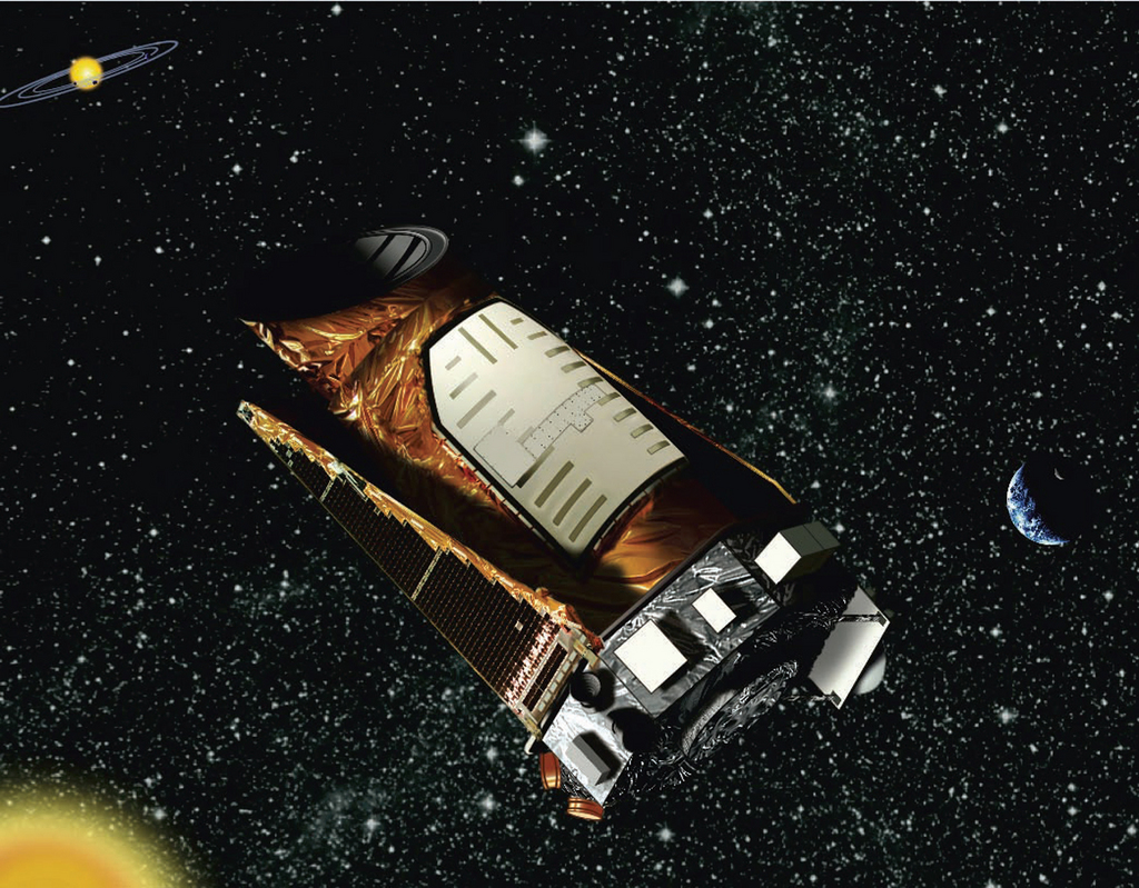 This artist rendition provided by NASA shows the Kepler space telescope. The spacecraft lost the second of four wheels that control the telescope?s orientation in space, NASA said Wednesday, May 15, 2013. If engineers can?t find a fix, the failure means the telescope won?t be able to look for planets outside our solar system anymore. (AP Photo/NASA)