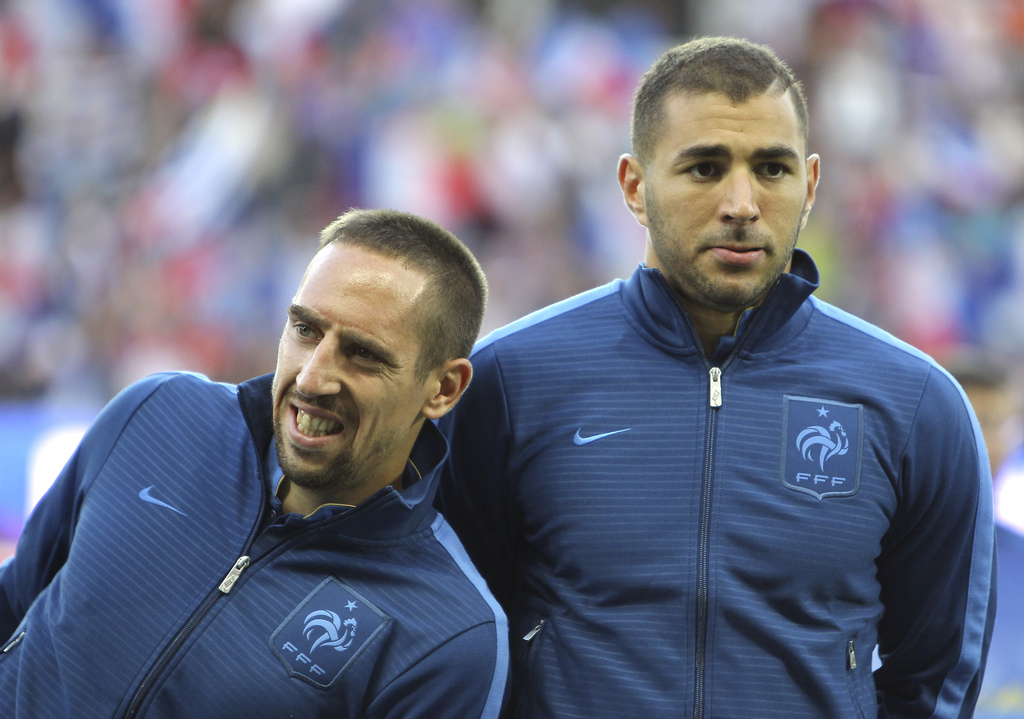 Les footballeurs français Franck Ribéry et Karim Benzema ont été relaxés.