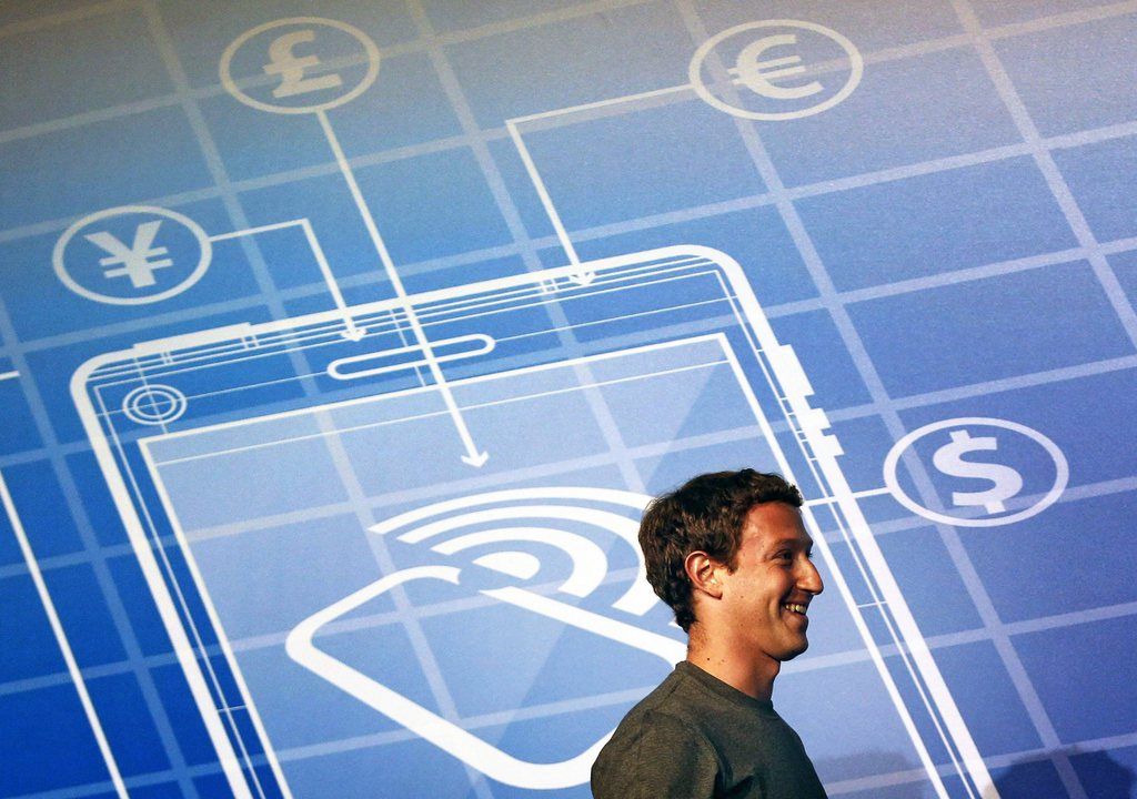 Mark Zuckerberg au Congrès mondial de la téléphonie mobile de Barcelone.