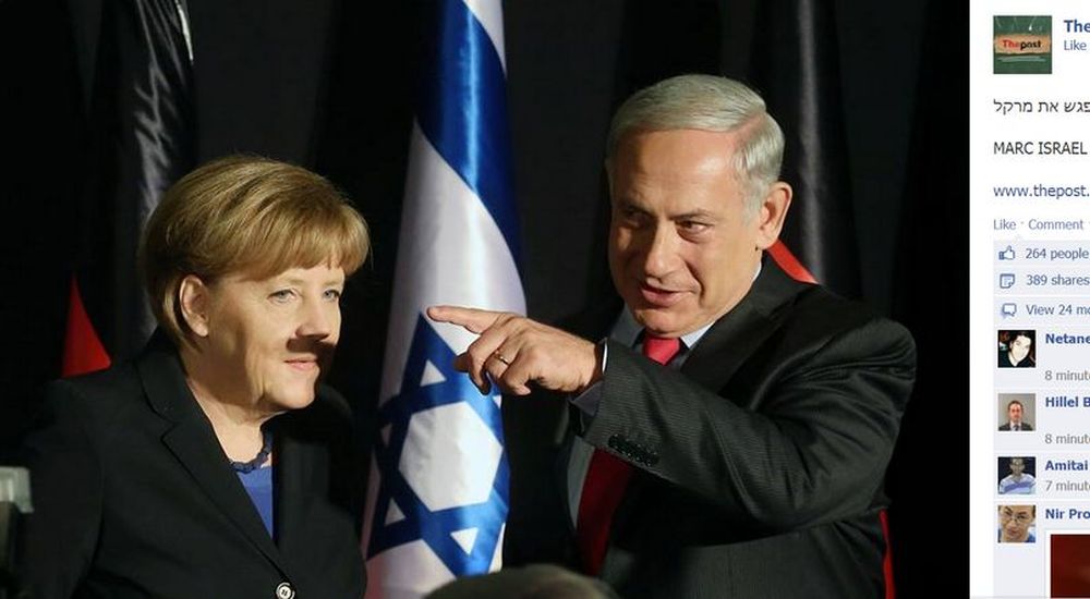 Merkel Netanyahu