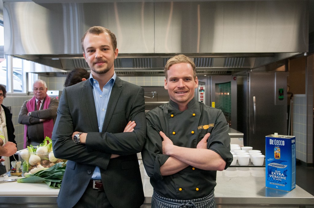 Vincent de Boccard et Benjamin Luzuy, fondateurs et directeurs de Home Gourmet.