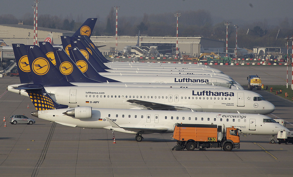 Les vols de Lufthansa entre Genève, Zurich, Bâle et l'Allemagne sont annulés jeudi.