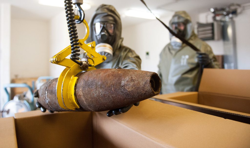 Près de la moitié des composants chimiques syriens sont sortis du pays, a annoncé la mission conjointe des Nations unies et de l'Organisation pour l'interdiction des armes chimiques (OIAC).
