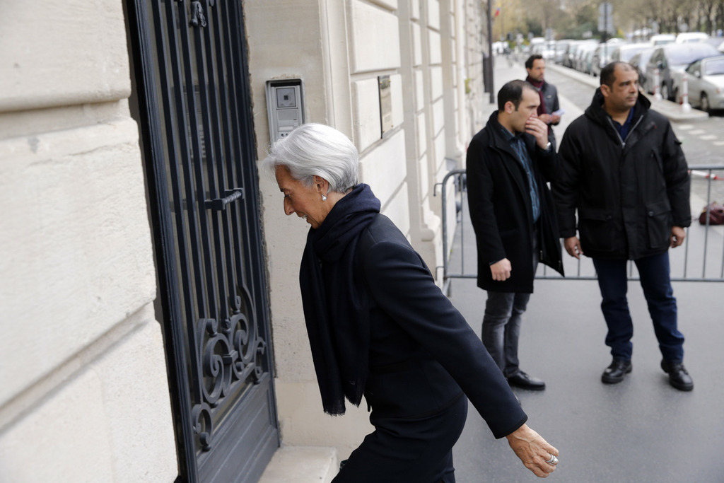 La directrice du FMI Christine Lagarde est auditionnée par la Cour de justice de la République (CJR) mercredi à Paris, dans le cadre de l'enquête sur l'arbitrage  de Bernard Tapie.
