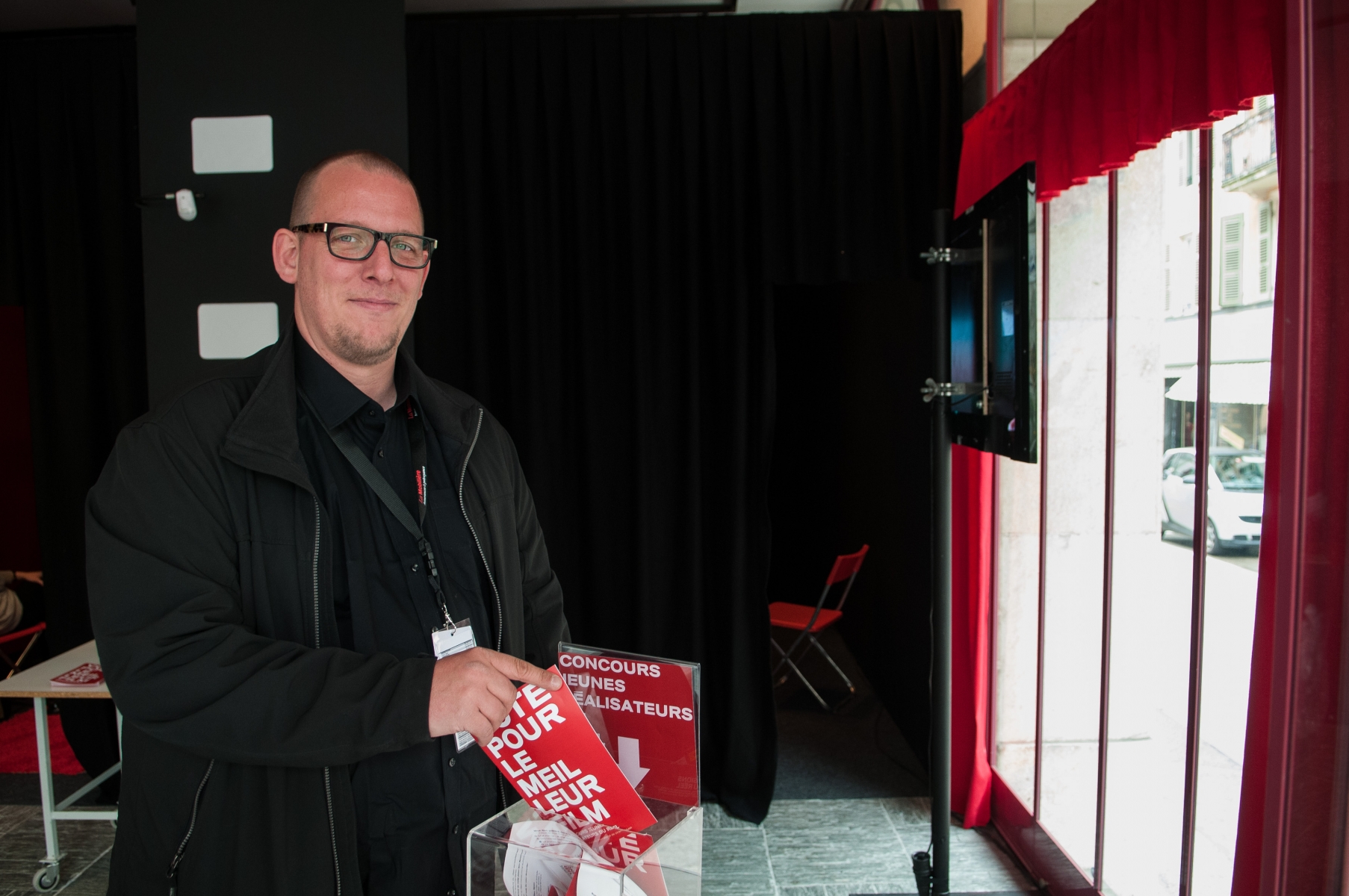 Le cinéaste nyonnais Marc Décosterd a chapeauté le "Concours Jeunes Réalisateurs du Réel".