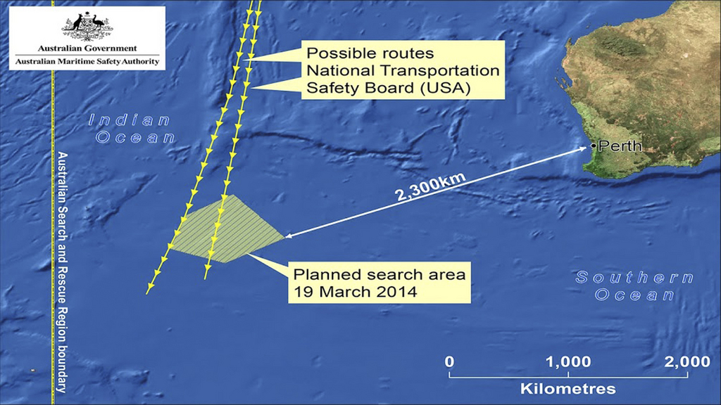 L'un des deux objets "éventuellement liés" au vol MH370 de la Malaysia Airlines et détecté par image satellite mesure 24 mètres, ont indiqué jeudi les autorités australiennes. 