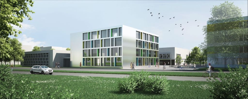 Ce nouveau bâtiment devrait abriter 24 classes pour la rentrée scolaire 2016