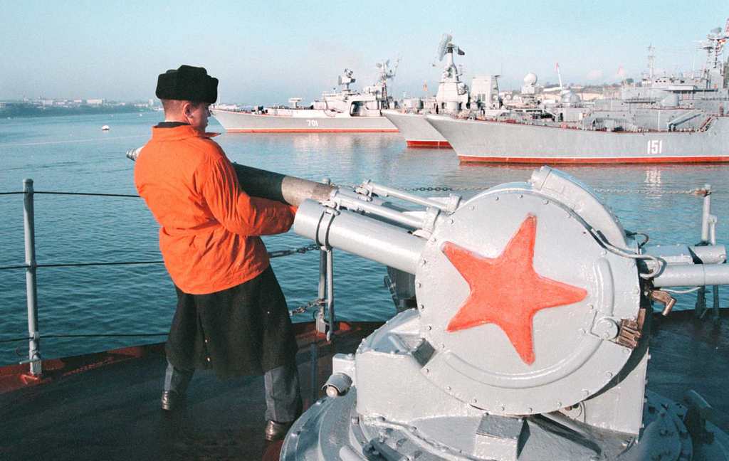 Des miliciens pro-russes ont occupé mercredi matin le siège de la marine ukrainienne à Sébastopol, en Crimée. 