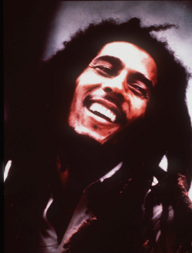 This is an undated photo of reggae singer Bob Marley.  People will gather to mark the 55th anniversary of his birth in his old neighborhood, Trench Town, in Jamaica Saturday, Feb. 5, 2000.  Marley died of cancer in 1981 at the age of 36. (AP Photo/Island Records)