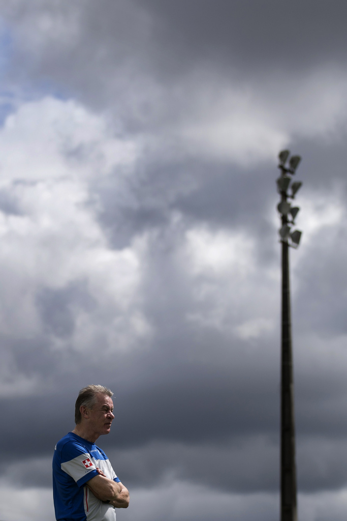 Le coach de la Nati Ottmar Hitzfeld ne veut pas terminer sa carrière sur le match contre le Honduras.