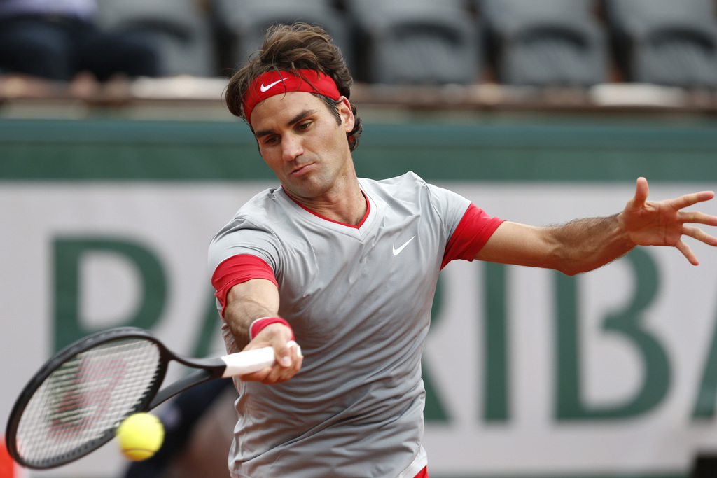 Roger Federer (no 4) foulera le court Suzanne Lenglen mercredi à Roland-Garros. Il sera opposé à l'Argentin Diego Sebastian Schwartzman.