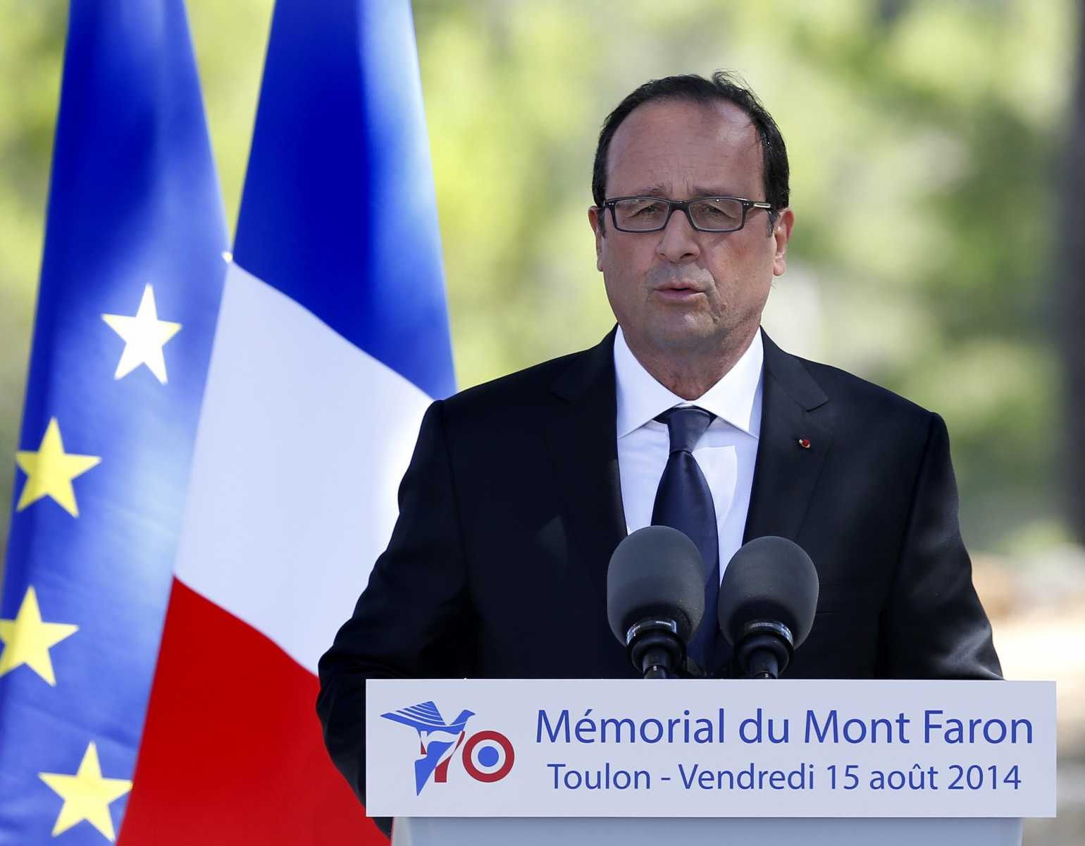 Le président français était à Toulon ce vendredi pour les commémorations du débarquement en Provence.