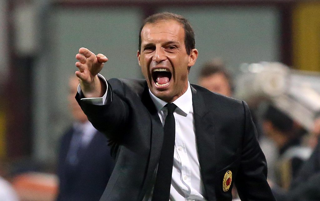 Allegri avait été limogé par l'AC Milan au tout début de l'année 2014, après un début de saison catastrophique.