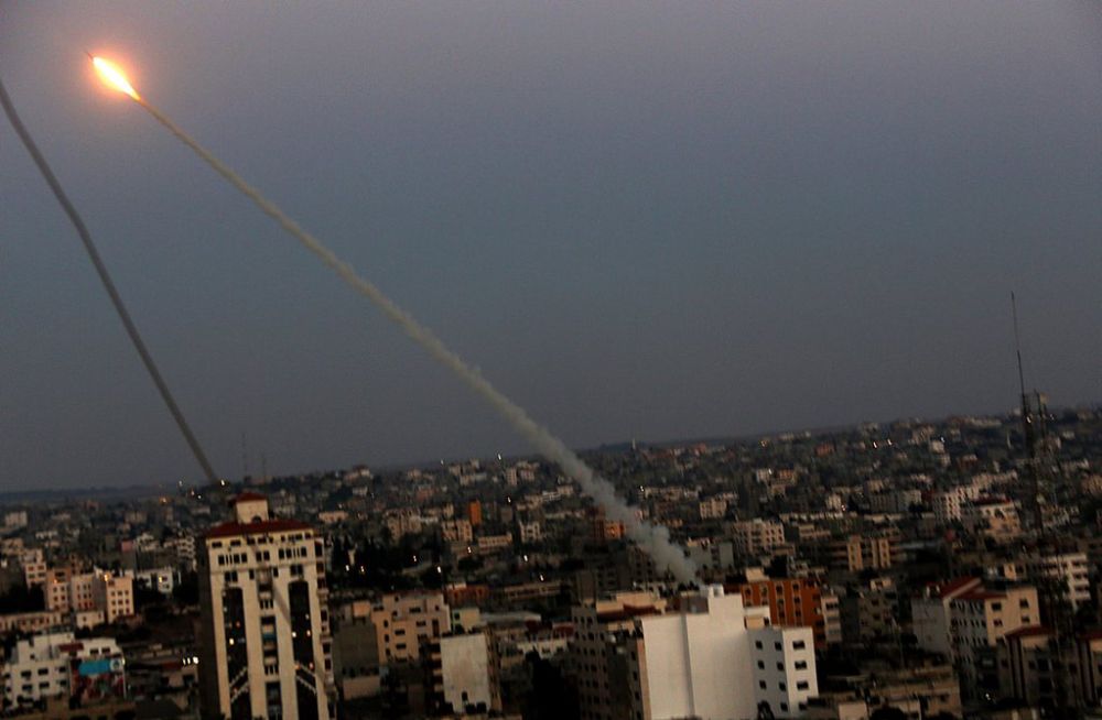 De nombreuses roquettes ont été tirées depuis la bande de Gaza en direction du territoire israélien.