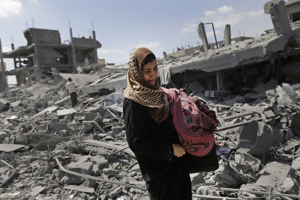 Durant la journée de samedi, 147 corps ont été retirés des décombres dans la bande de Gaza.