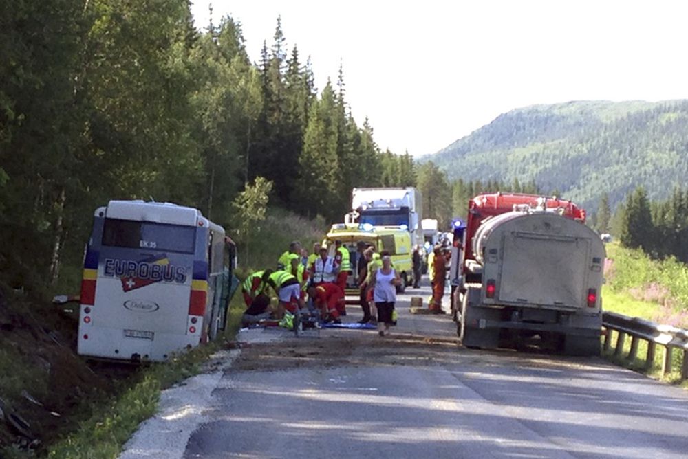 L'accident a eu lieu dans le nord de la Norvège.