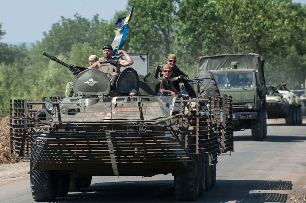 Donetsk est déjà isolé de Louhansk.