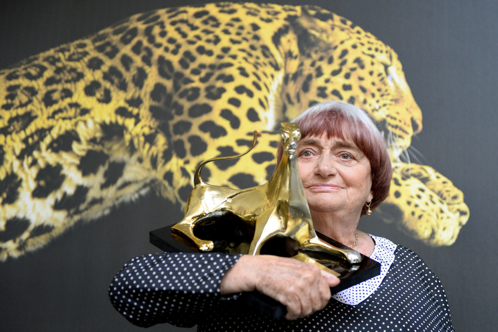 Agnès Varda a reçu le Léopard d'or du Festival du film de Locarno pour l'ensemble de sa carrière.