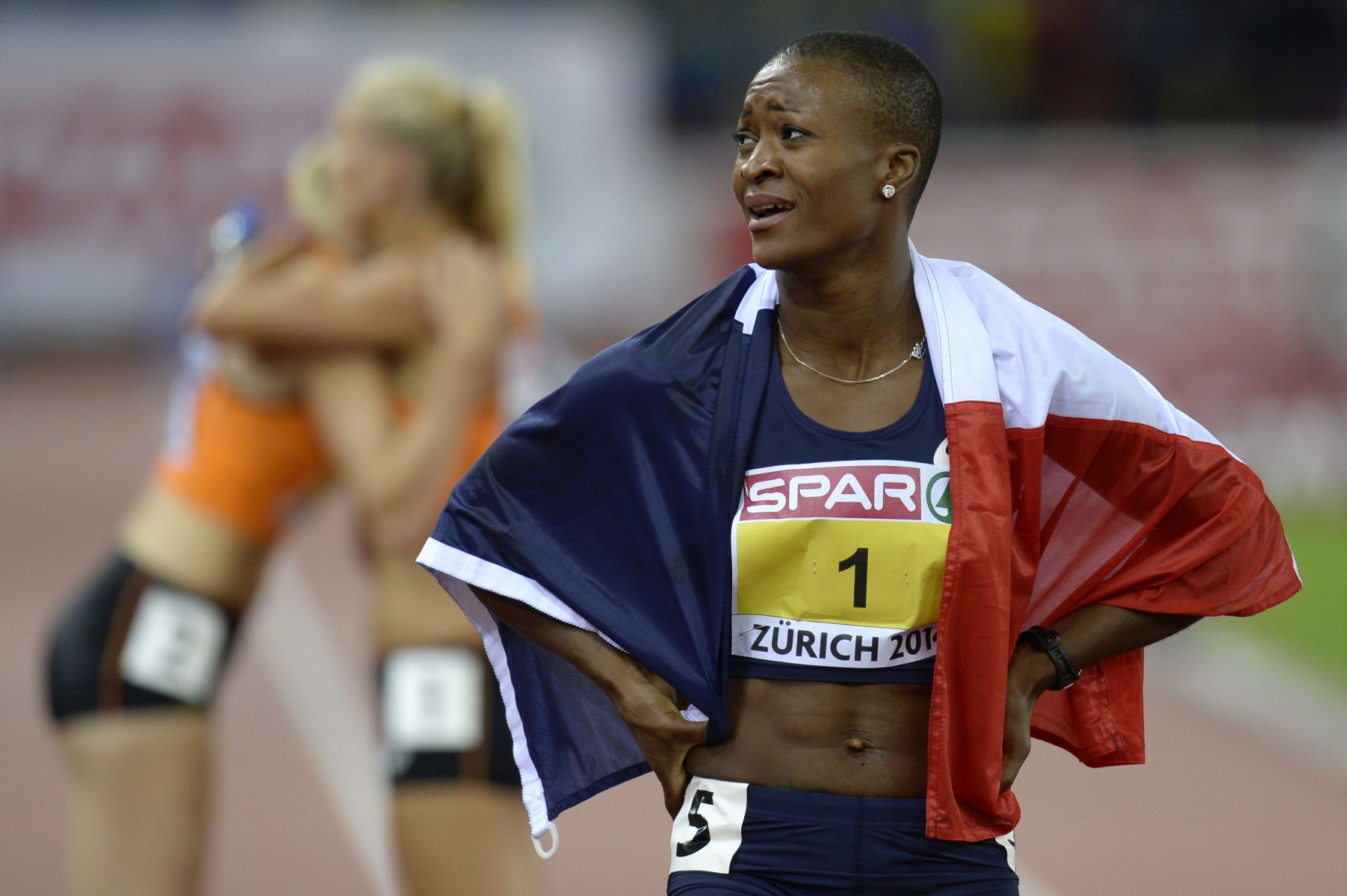 Antoinette Nana Djimou a remporté l'or après le 800 m.