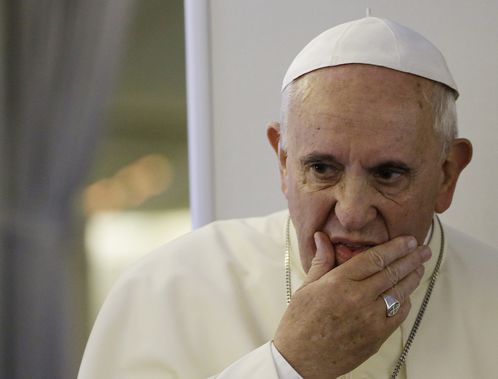 Le pape François a apporté son soutien à la famille de James Foley.