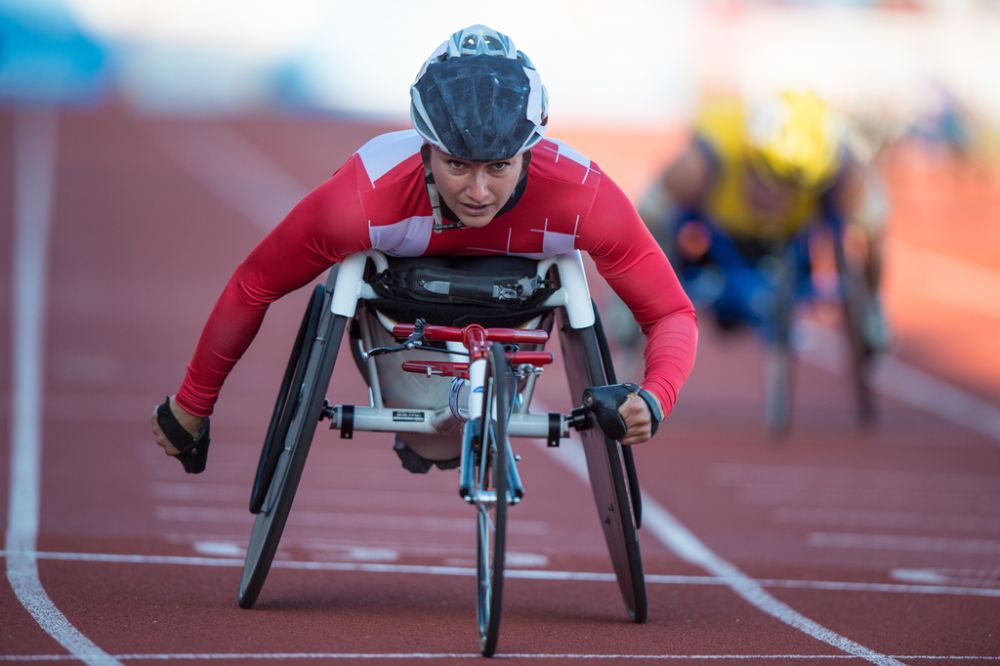 Manuela Schär a remporté la médaille d'or du 5000 m en fauteuil roulant.