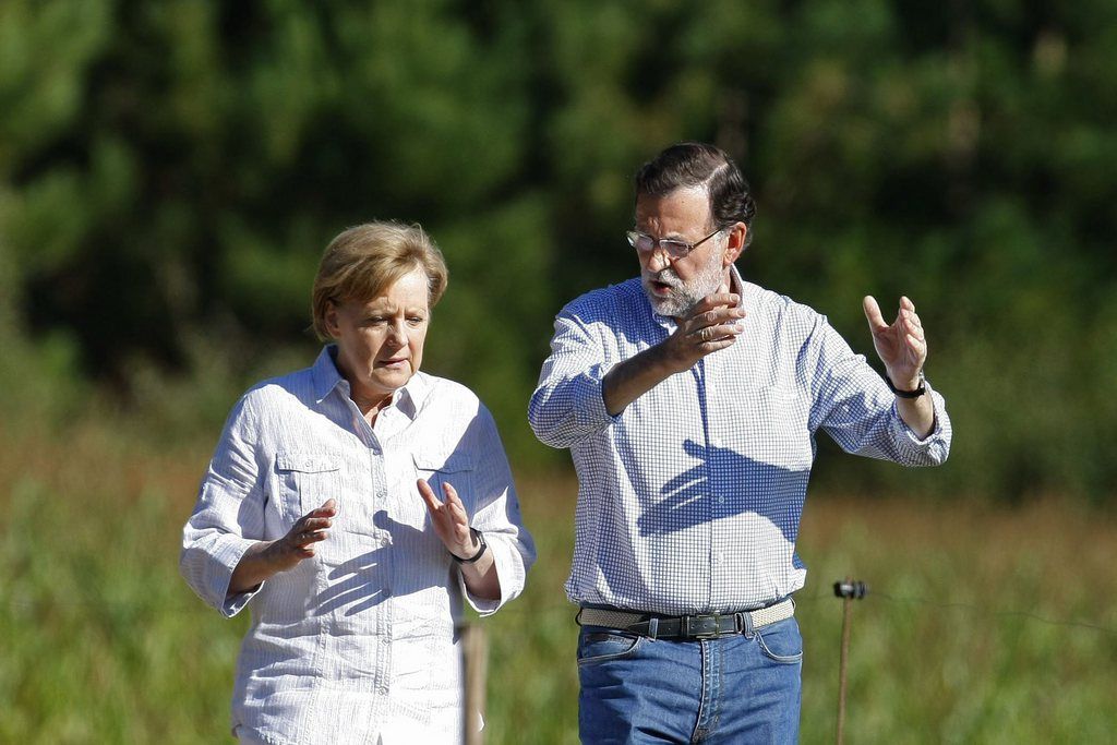 Mme Merkel et M. Rajoy donneront une conférence de presse lundi.