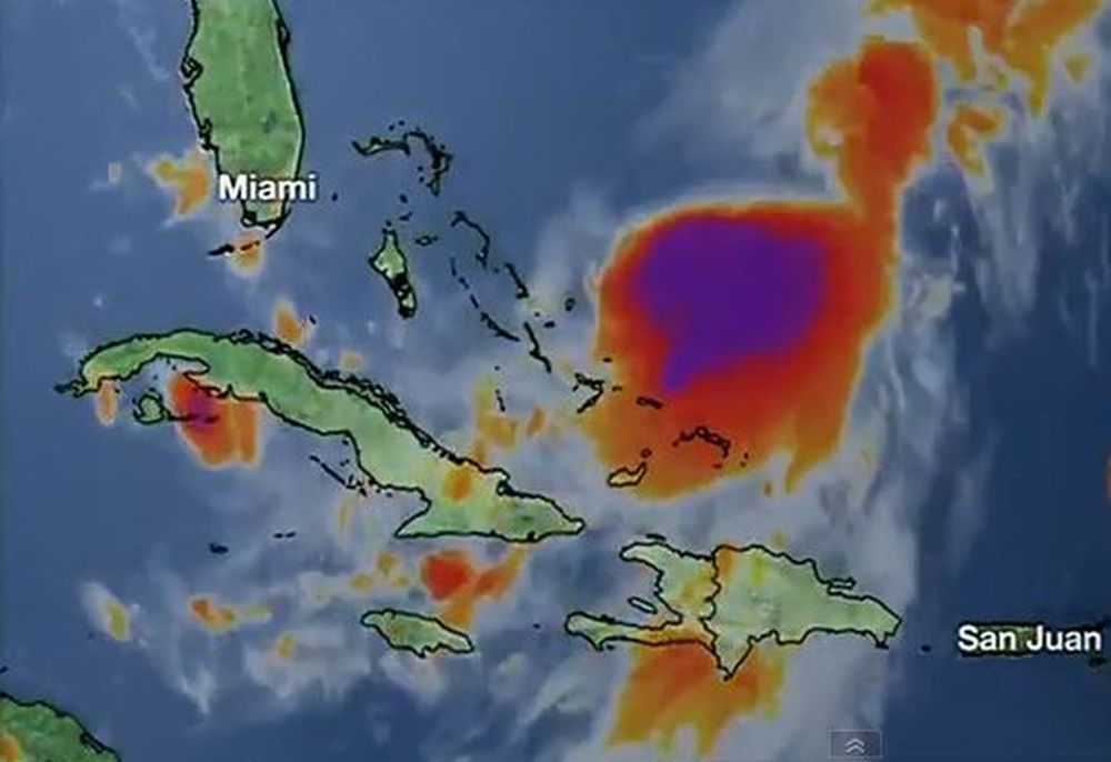 L'ouragan se trouvait mardi à 2h20 (en Suisse) à 1065 km au sud-ouest des Bermudes.