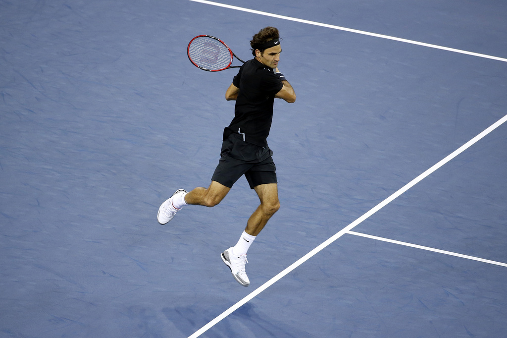 Roger Federer s'est imposé 6-3 6-4 7-6 (7/4) en 2h07' face à l'Australien Marinko Matosevic au premier tour de l'US Open.