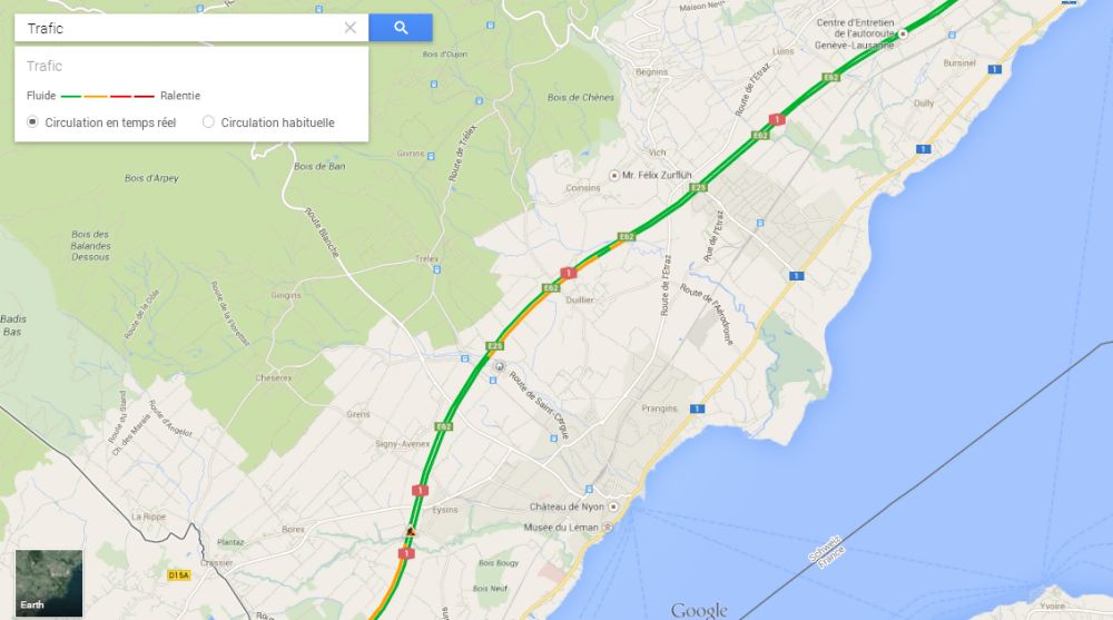 Un véhicule a perdu son chargement entre Gland et Rolle sur l'Autoroute A1 ce mercredi après-midi vers 14h30. Prudence!