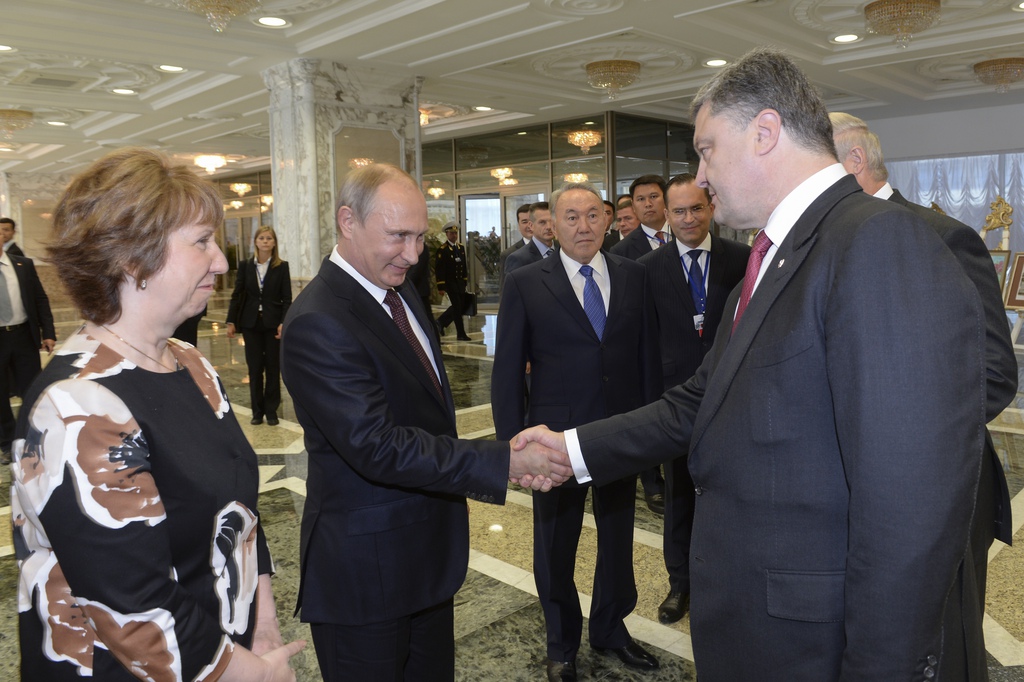 Les pourparlers entre les présidents russe et ukrainien se sont terminés mercredi à Minsk sans grandes avancées pour une fin du conflit en Ukraine. 