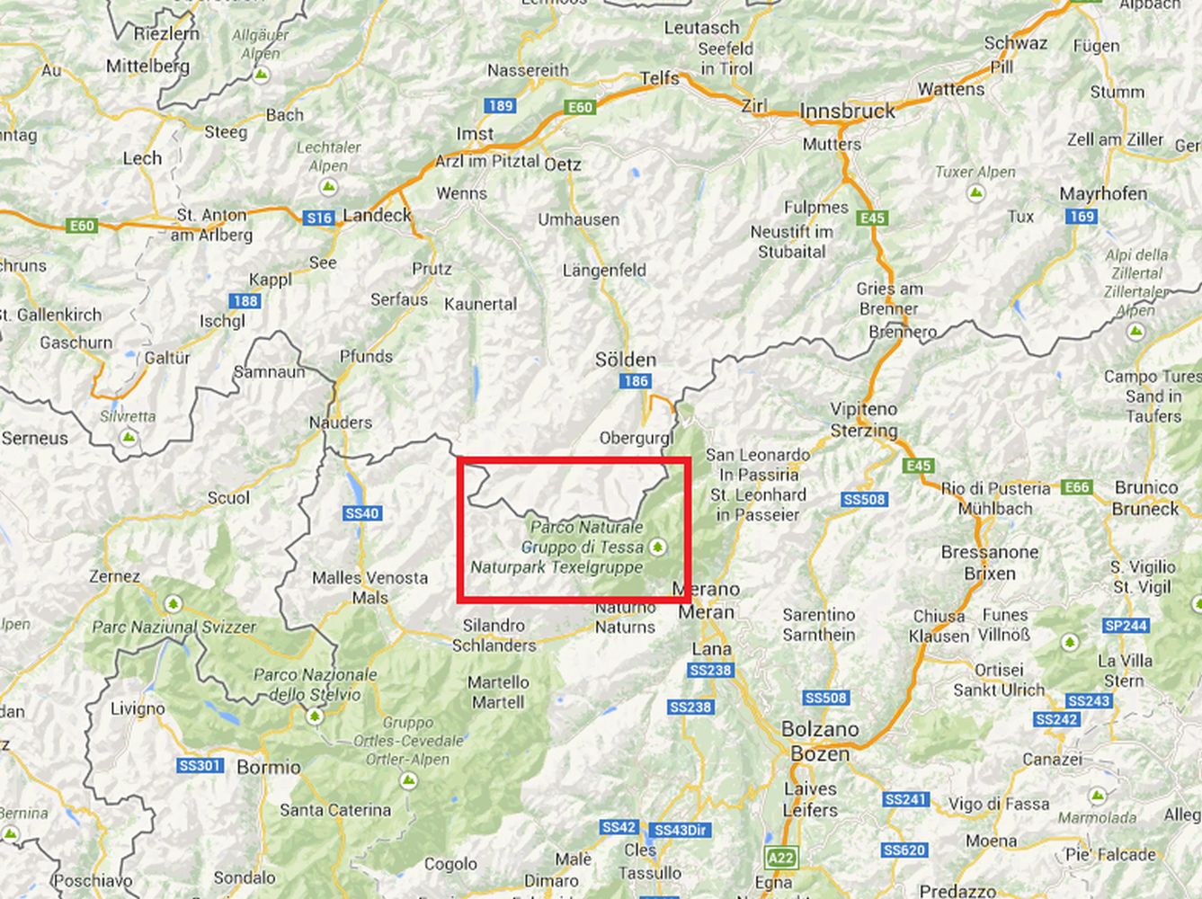 C'est dans le Val Senales, près de la frontière autrichienne que le jeune femme a été retrouvée morte.
