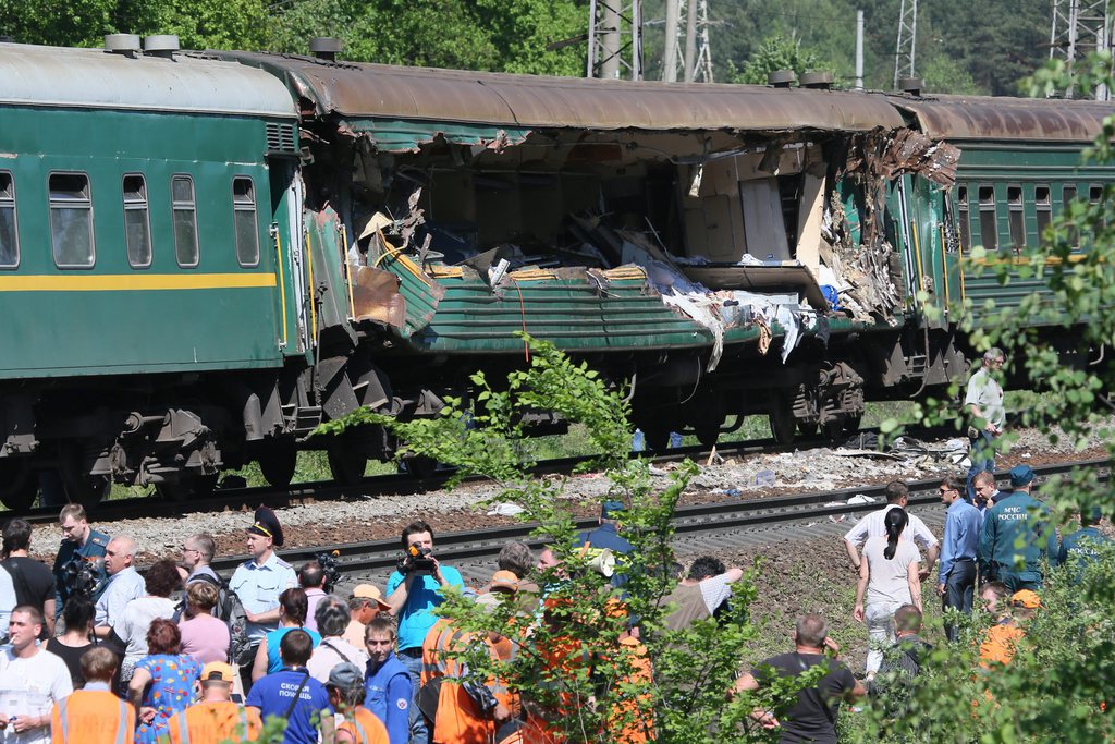 En mai dernier, un accident de train à Moscou avait fait 5 morts et 45 blessés. Cette fois, personne n'a été touché.