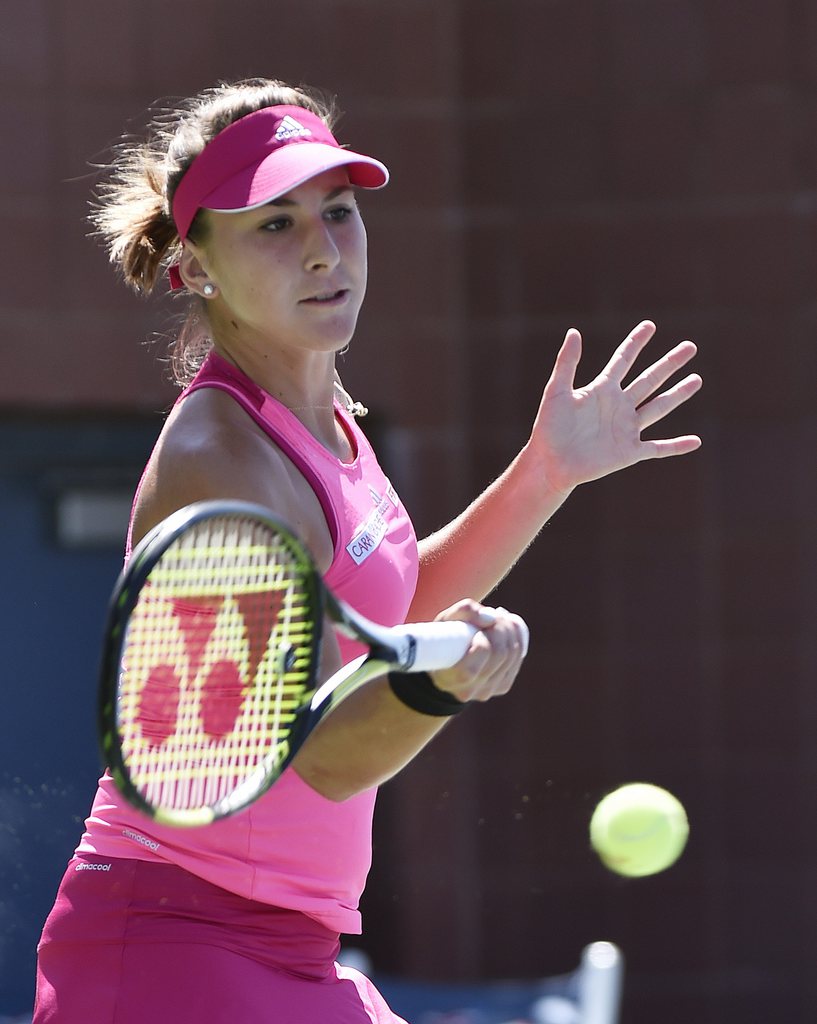 Belinda Bencic accède aux 8e de finale à l'US Open.