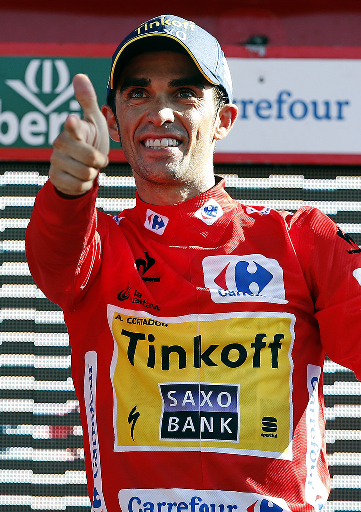 L'Espagnol Alberto Contador reste leader de la Vuelta après 15 étapes disputées.