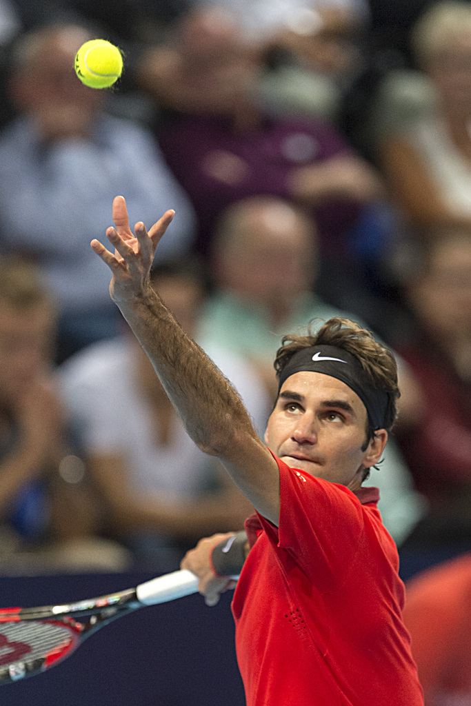 Roger Federer a tenu ses promesses dans le quart de finale qui l'opposait à Grigor Dimitrov.