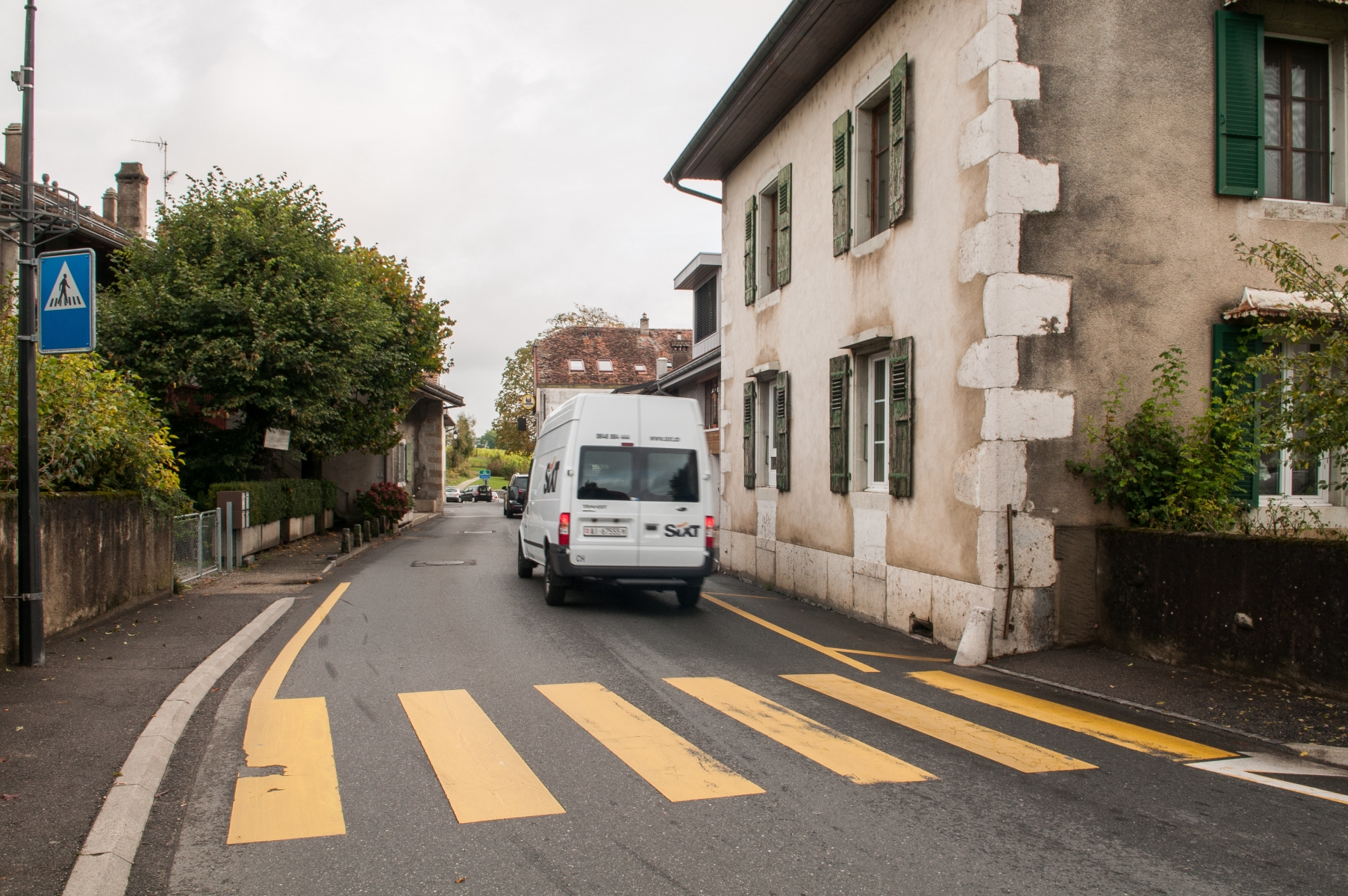 A Commugny, des travaux démarrent lundi 13 entre la route de Divonne, et le carrefour des routes de Genève et de Coppet.